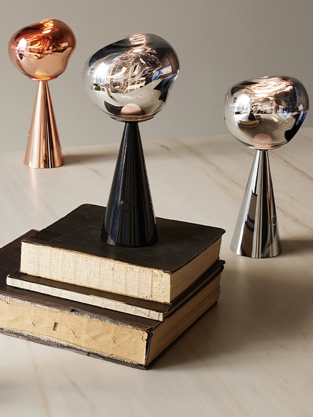 Melt Portable Light by Tom Dixon in an interior setting
