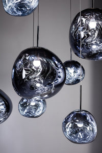 Tom Dixon Melt Smoke Pendant close-up