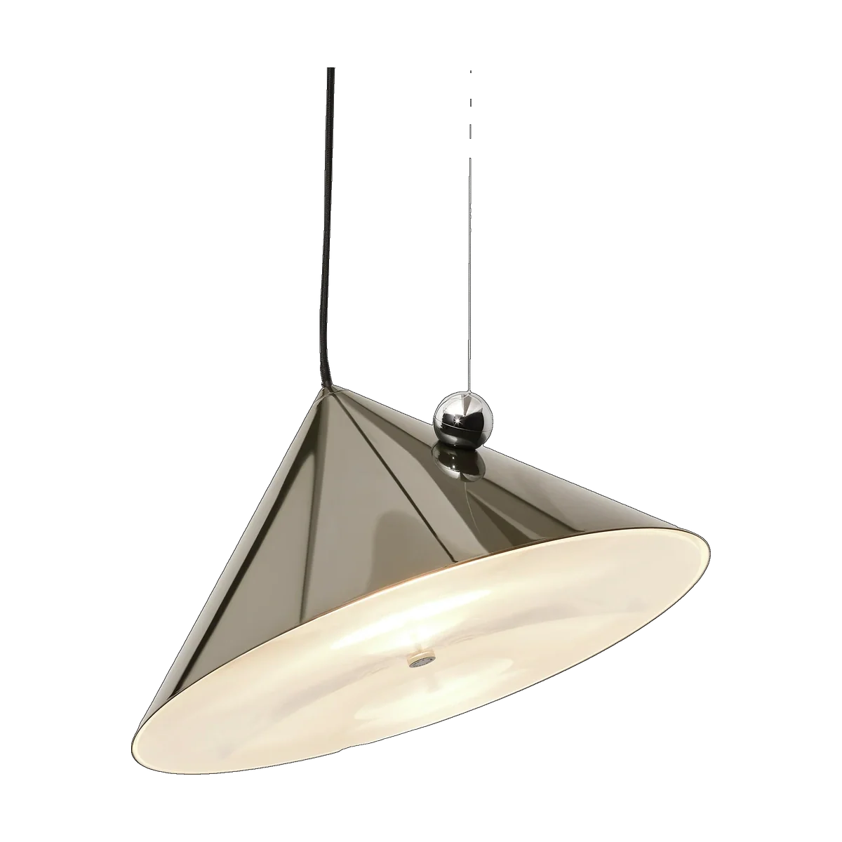 Pose Large Pendant, High-Gloss Kelp by Tom Dixon