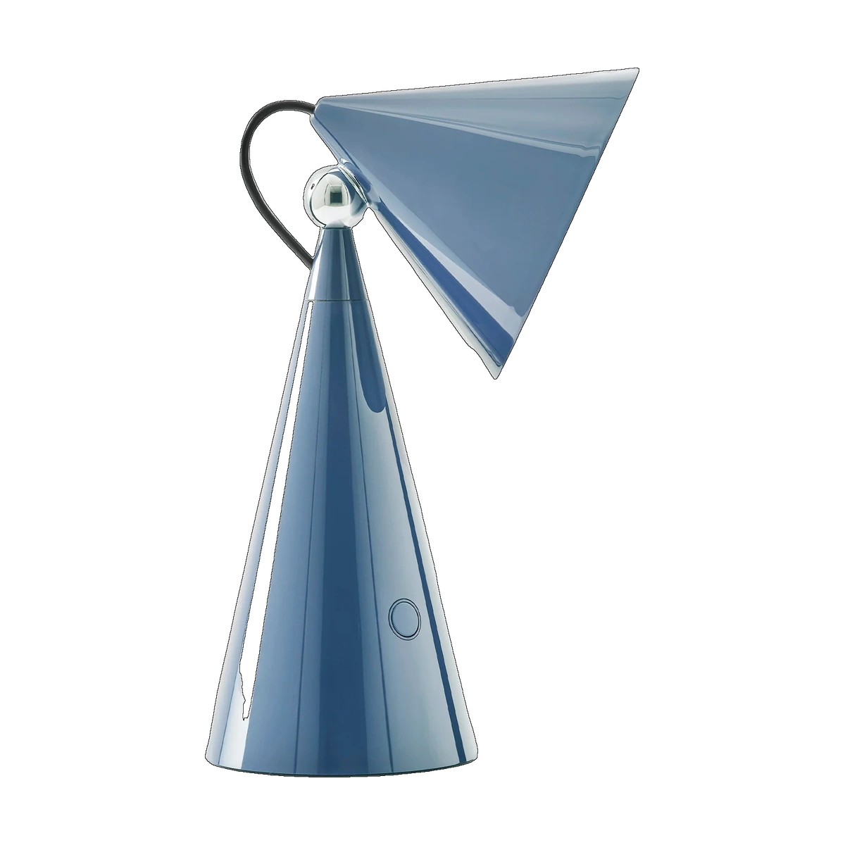Pose Portable Light in High Gloss Baby Blue by Tom Dixon