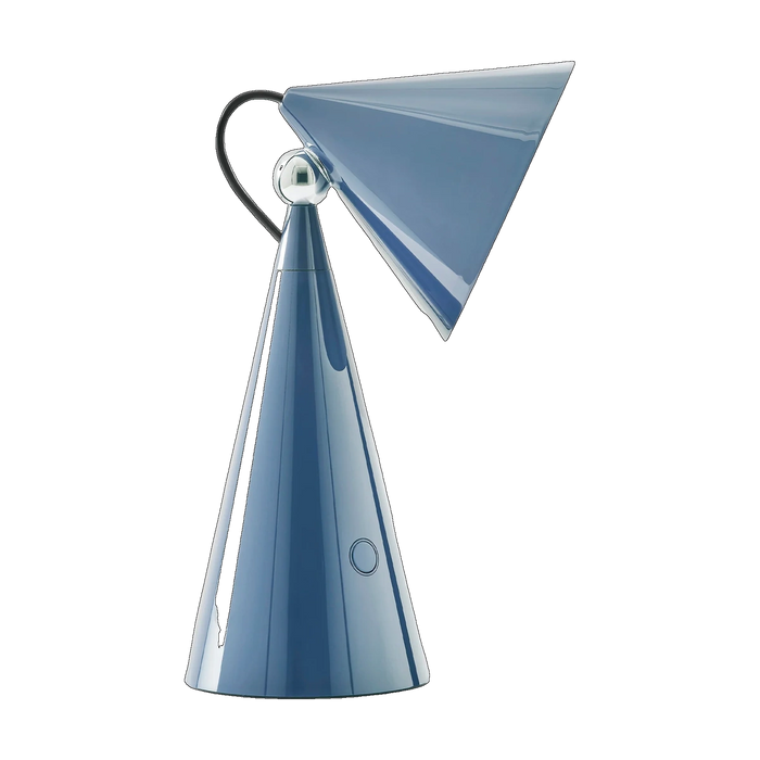 Pose Portable Light in High Gloss Baby Blue by Tom Dixon