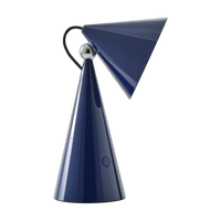 Pose Portable Light in High Gloss Indigo by Tom Dixon