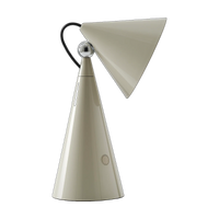 Pose Portable Light in High Gloss Putty by Tom Dixon