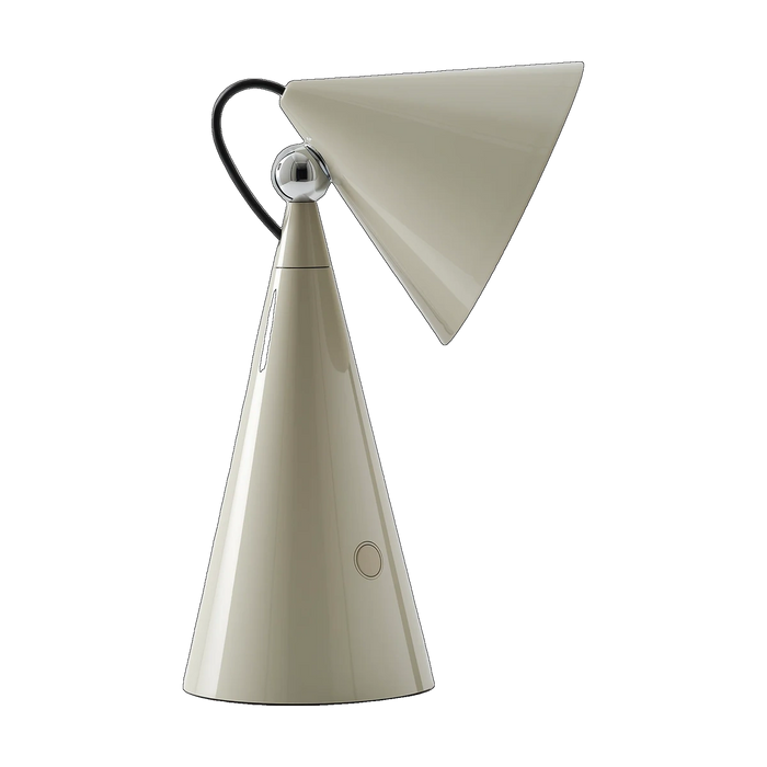 Pose Portable Light in High Gloss Putty by Tom Dixon