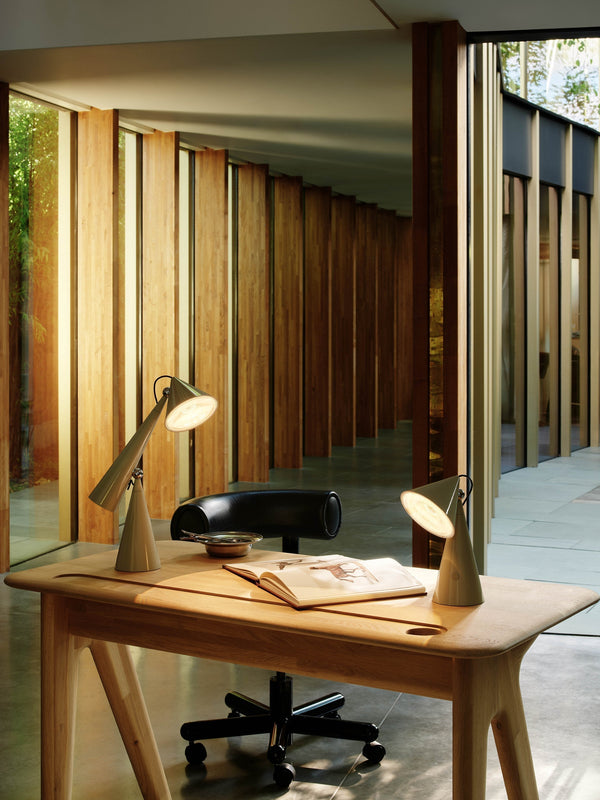Pose Portable Light in High Gloss Putty by Tom Dixon