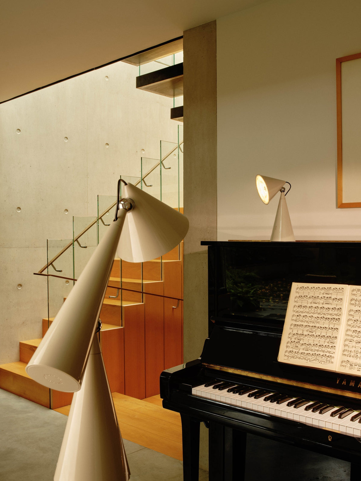 Pose Portable Light by Tom Dixon in an interior setting