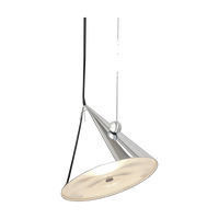 Pose Small Pendant in Polished Silver by Tom Dixon