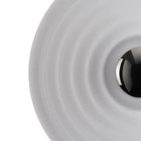 Tom Dixon Press Large Surface Light in frosted glass, closeup