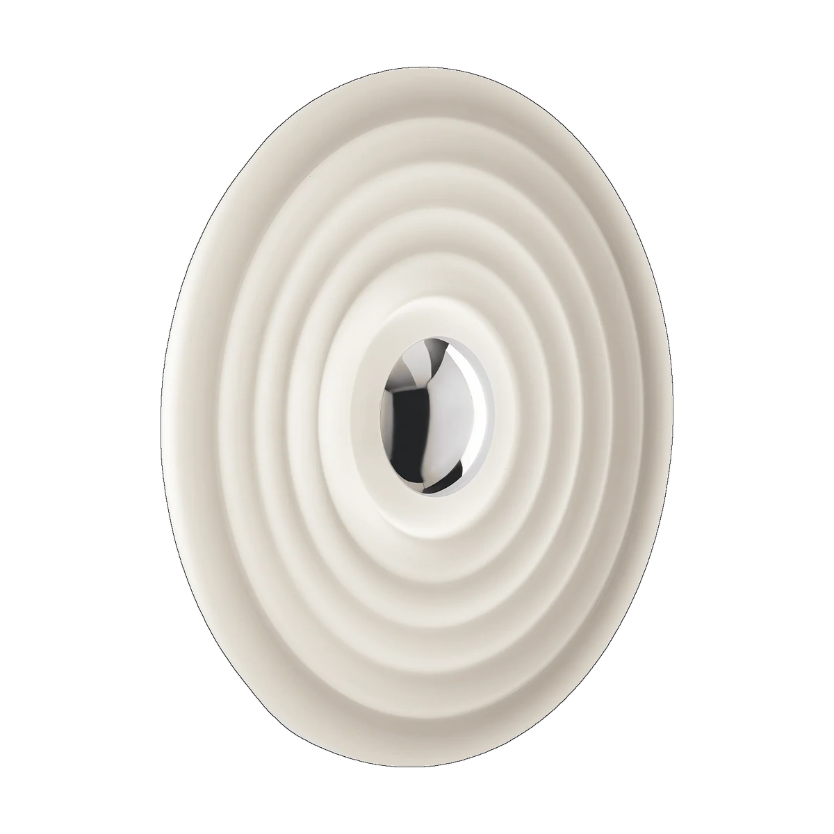 Tom Dixon Press Large Surface Light in frosted pressed glass