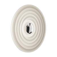 Tom Dixon Press Large Surface Light in frosted pressed glass