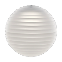 Press Medium Sphere Pendant, Frosted Pressed Glass by Tom Dixon
