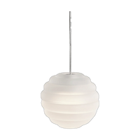 Press Mini Sphere Pendant, Frosted Pressed Glass by Tom Dixon