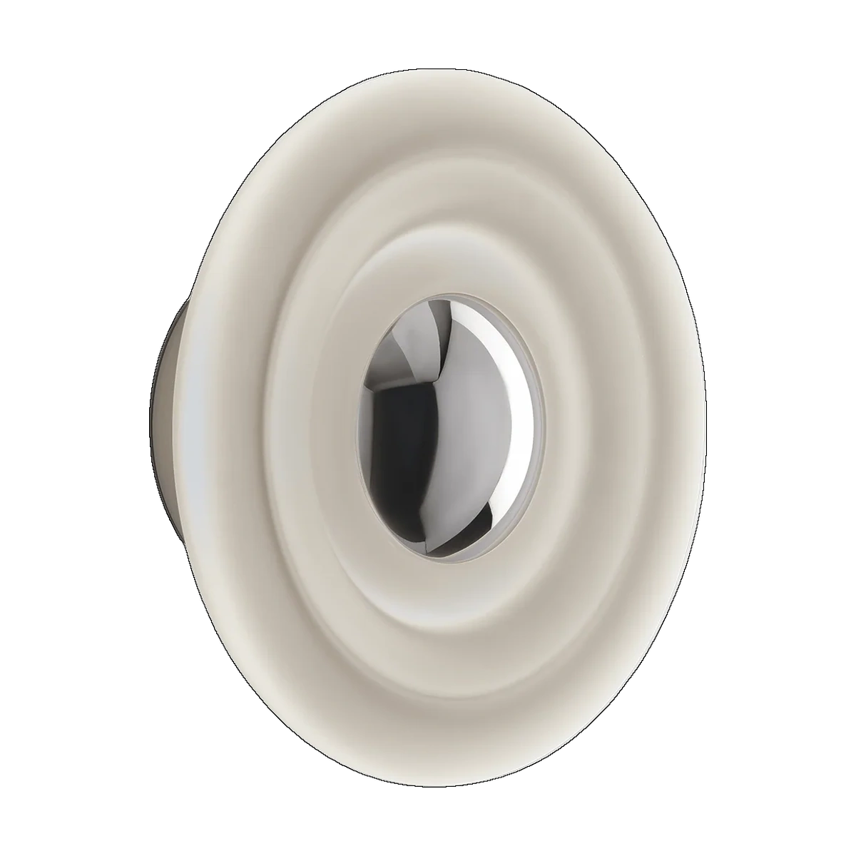 Tom Dixon Press Mini Surface Light in frosted pressed glass
