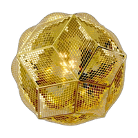 Puff Pendant, Brass Stainless Steel, UL Title 24 by Tom Dixon
