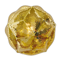Puff Pendant, Brass Stainless Steel, UL Residential by Tom Dixon