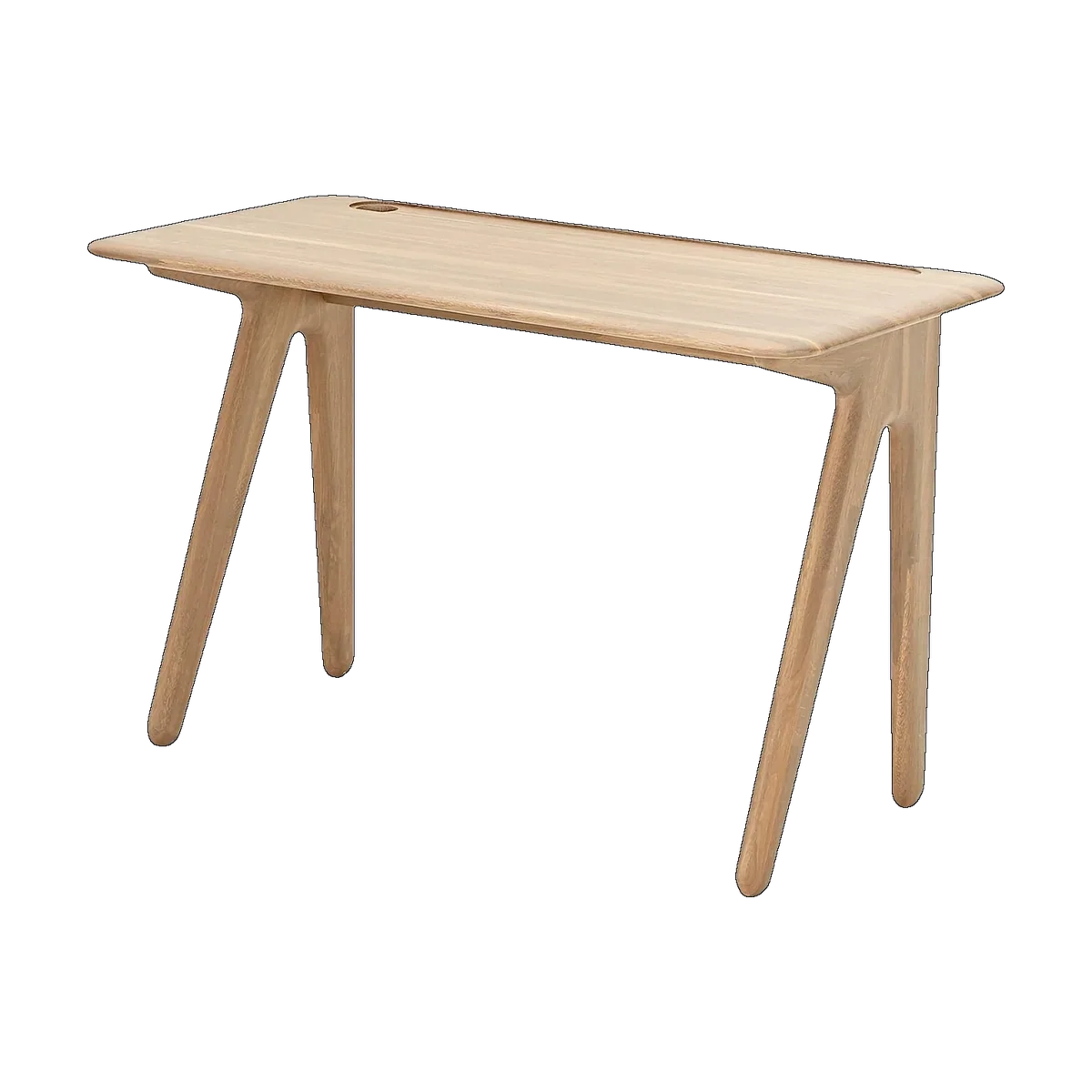 Tom Dixon Slab Desk in Natural Brushed Oak