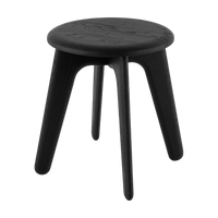 Tom Dixon Slab Stool in Black Brushed Oak
