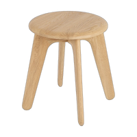 Tom Dixon Slab Stool in Natural Brushed Oak