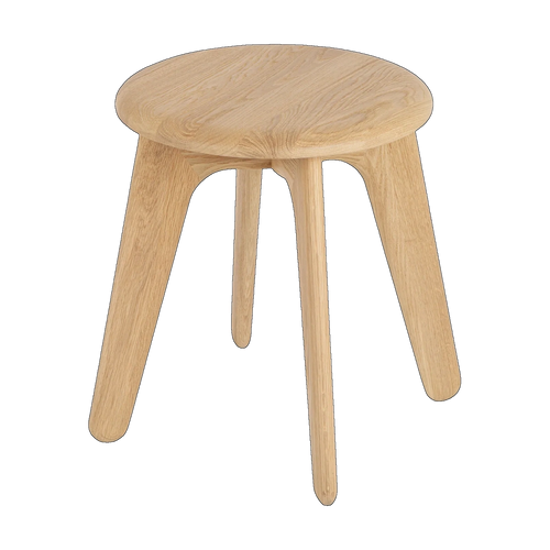 Tom Dixon Slab Stool in Natural Brushed Oak