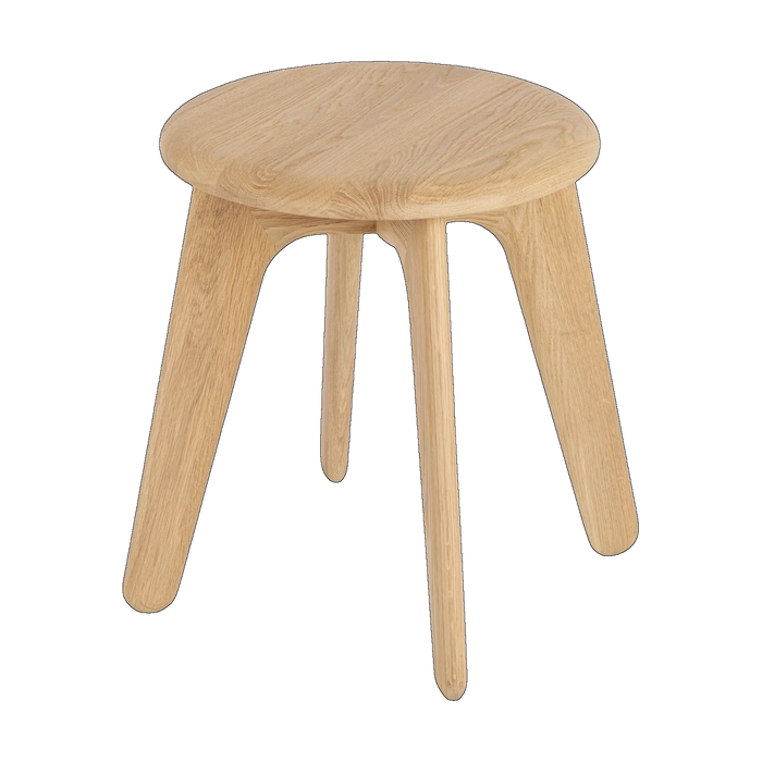 Tom Dixon Slab Stool in Natural Brushed Oak