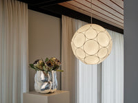 Tom Dixon Soft Large Pendant illuminated in a modern interior