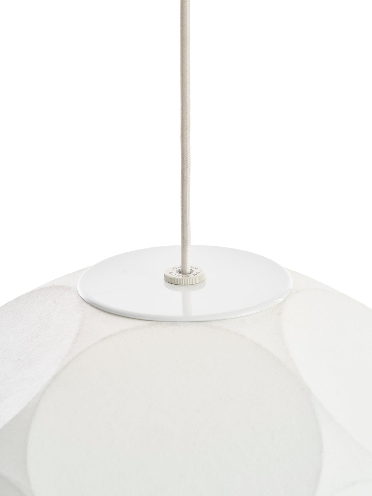 Tom Dixon Soft Large Pendant top and suspension detail