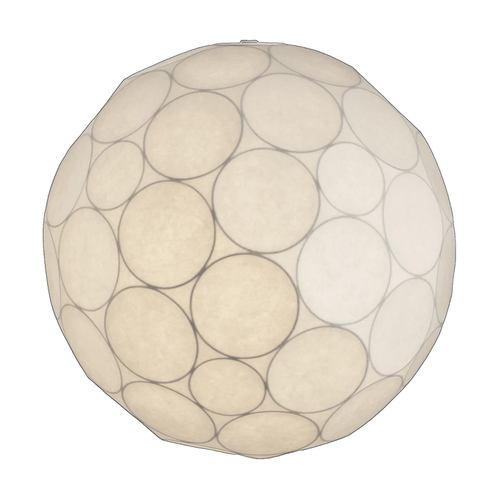 Soft Large Pendant, White Sprayed TPU by Tom Dixon