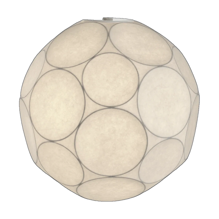 Soft Medium Pendant, White Sprayed TPU by Tom Dixon