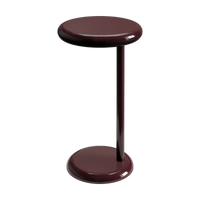 Tom Dixon Spot Side Table High-Gloss Burgundy