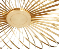 Tom Dixon Spring Medium Pendant polished brass detail