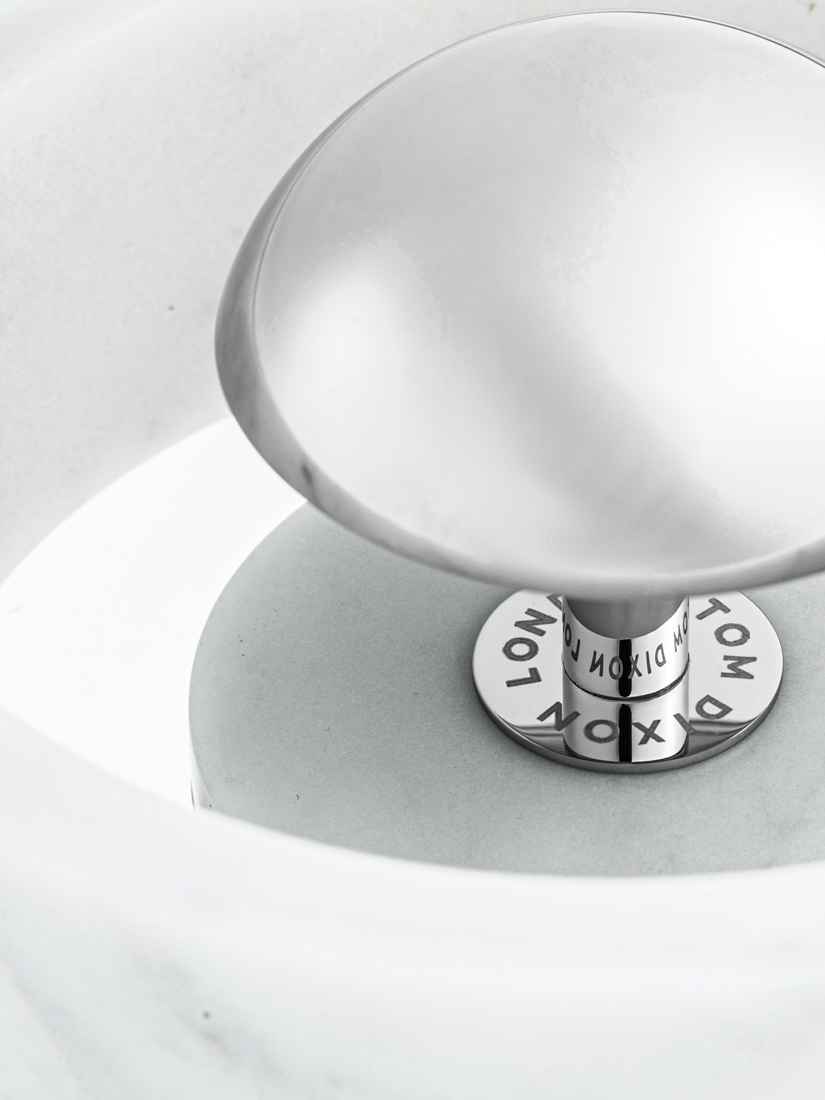 Stone Portable Light by Tom Dixon in an interior setting