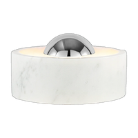 Stone Portable Light in Silver by Tom Dixon