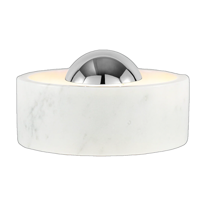 Stone Portable Light in Silver by Tom Dixon