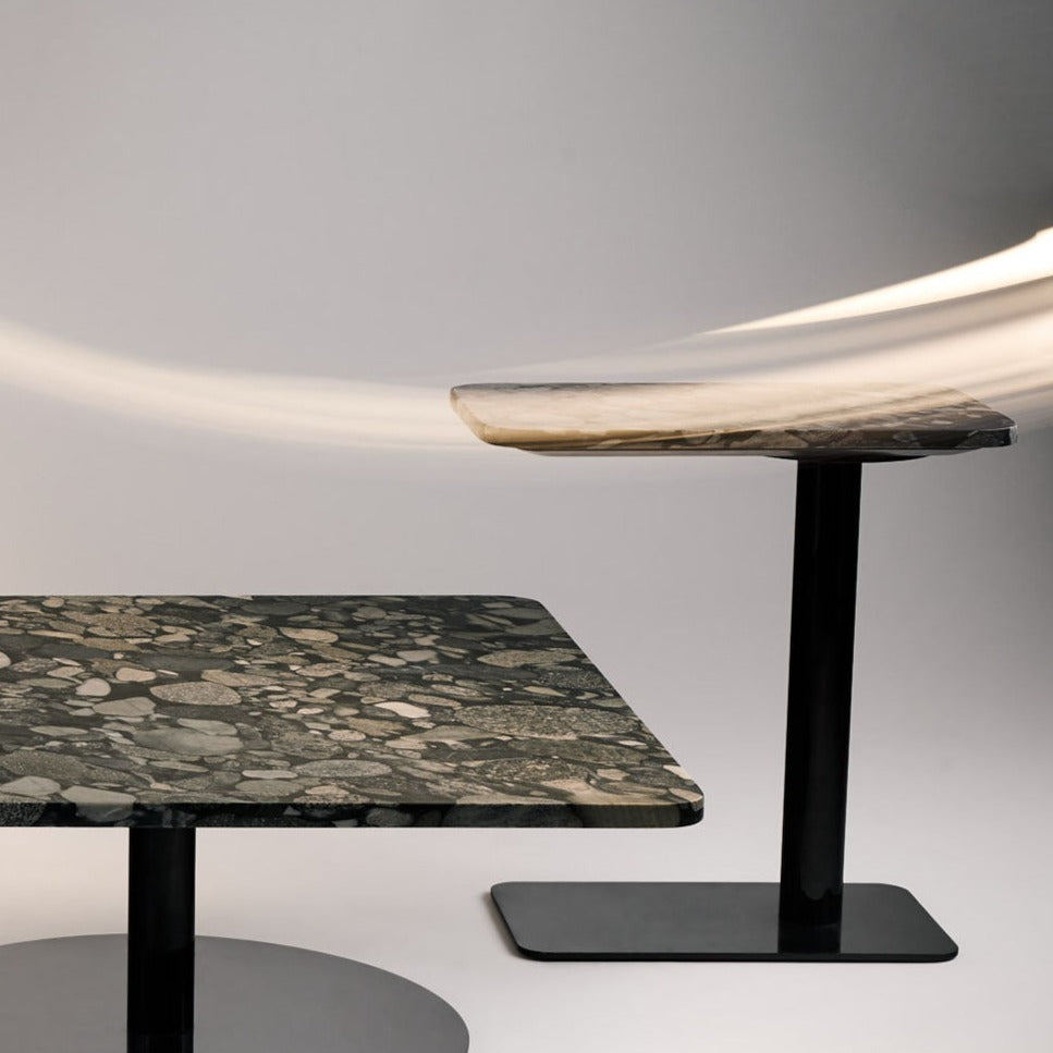 Tom Dixon Stone Rectangle Table in situ