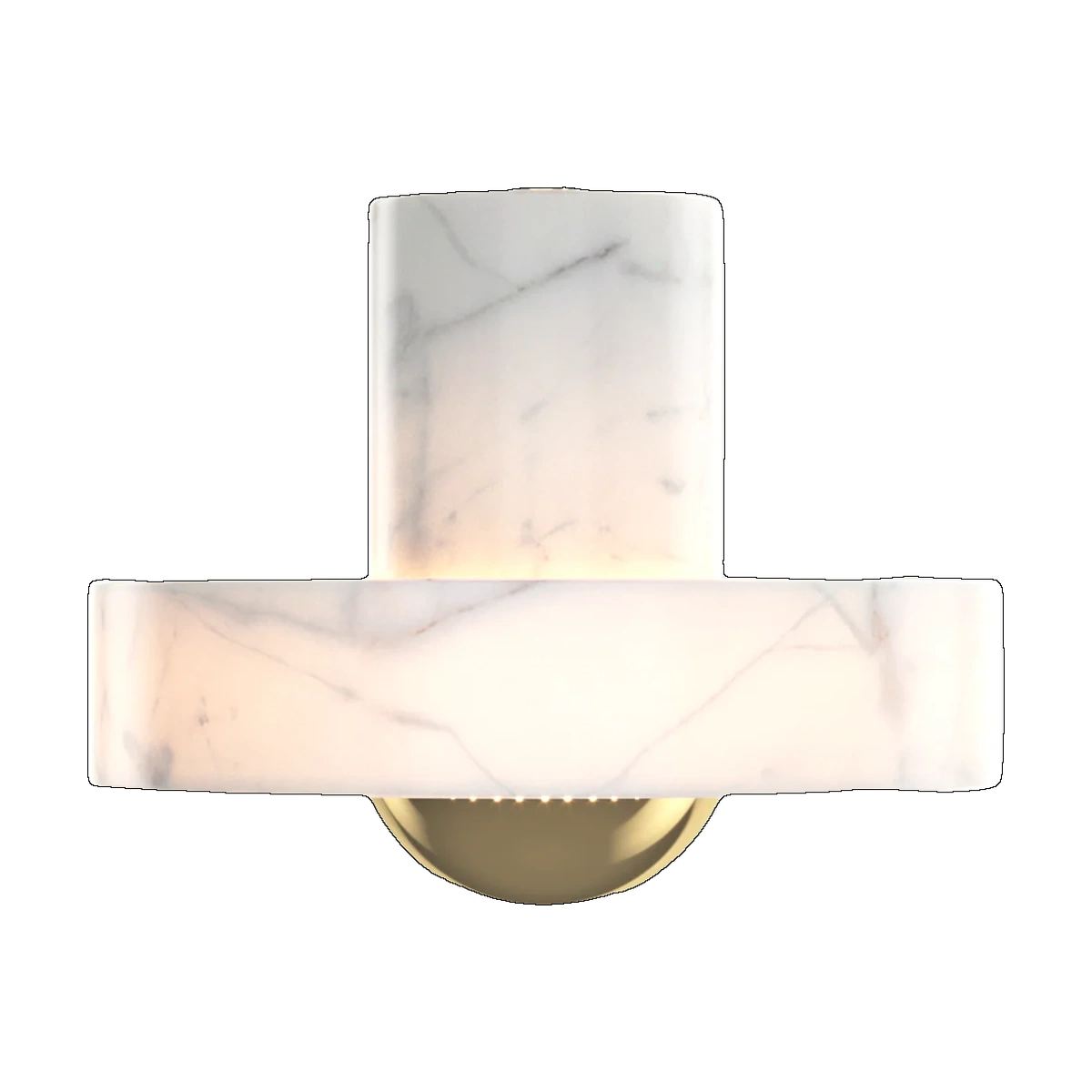 Stone Small Pendant, Gold by Tom Dixon
