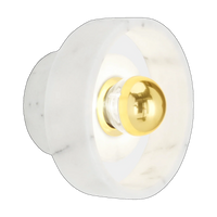 Tom Dixon Stone Wall Light in polished marble