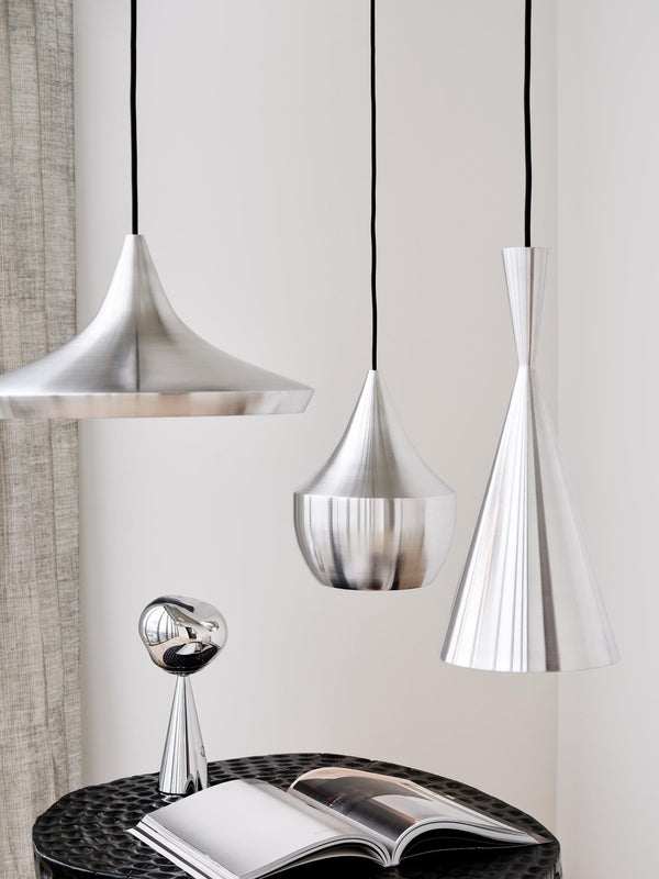 Tom Dixon Unbeaten pendant collection in a modern interior