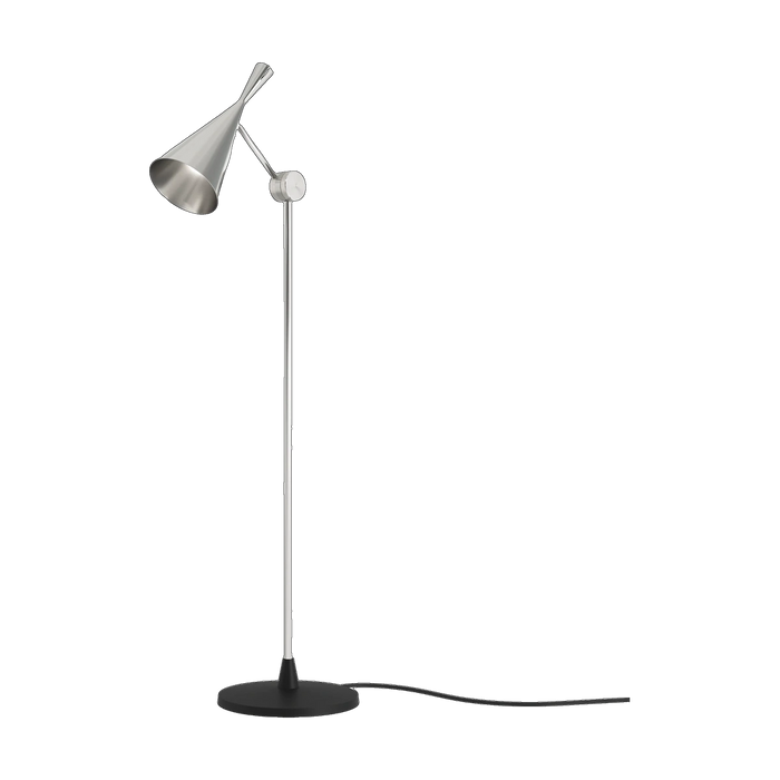 Unbeaten Floor Light in Brushed Aluminium by Tom Dixon