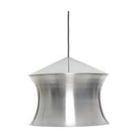 Unbeaten Waist Pendant, Hand-Brushed Aluminium by Tom Dixon