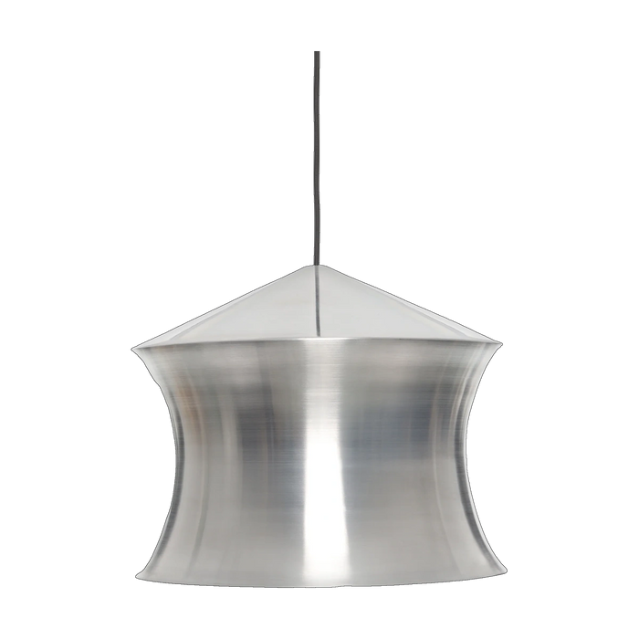 Unbeaten Waist Pendant, Hand-Brushed Aluminium by Tom Dixon
