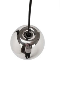 Tom Dixon Void Mini Pendant mirrored steel overhead detail