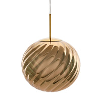 Tom Dixon Whirl pendant family in a modern interior