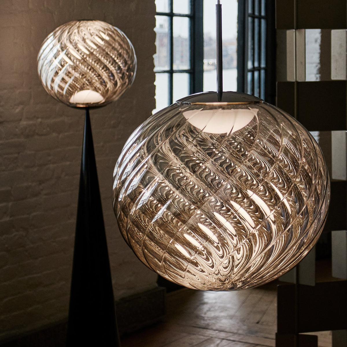 Tom Dixon Whirl collection official installation detail