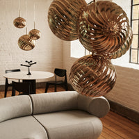 Tom Dixon Whirl lighting official interior view