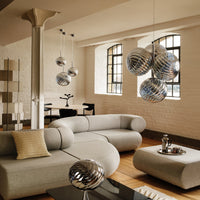 Tom Dixon Whirl lighting official close lifestyle view