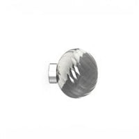 Tom Dixon Whirl Surface Light in silver, switched off