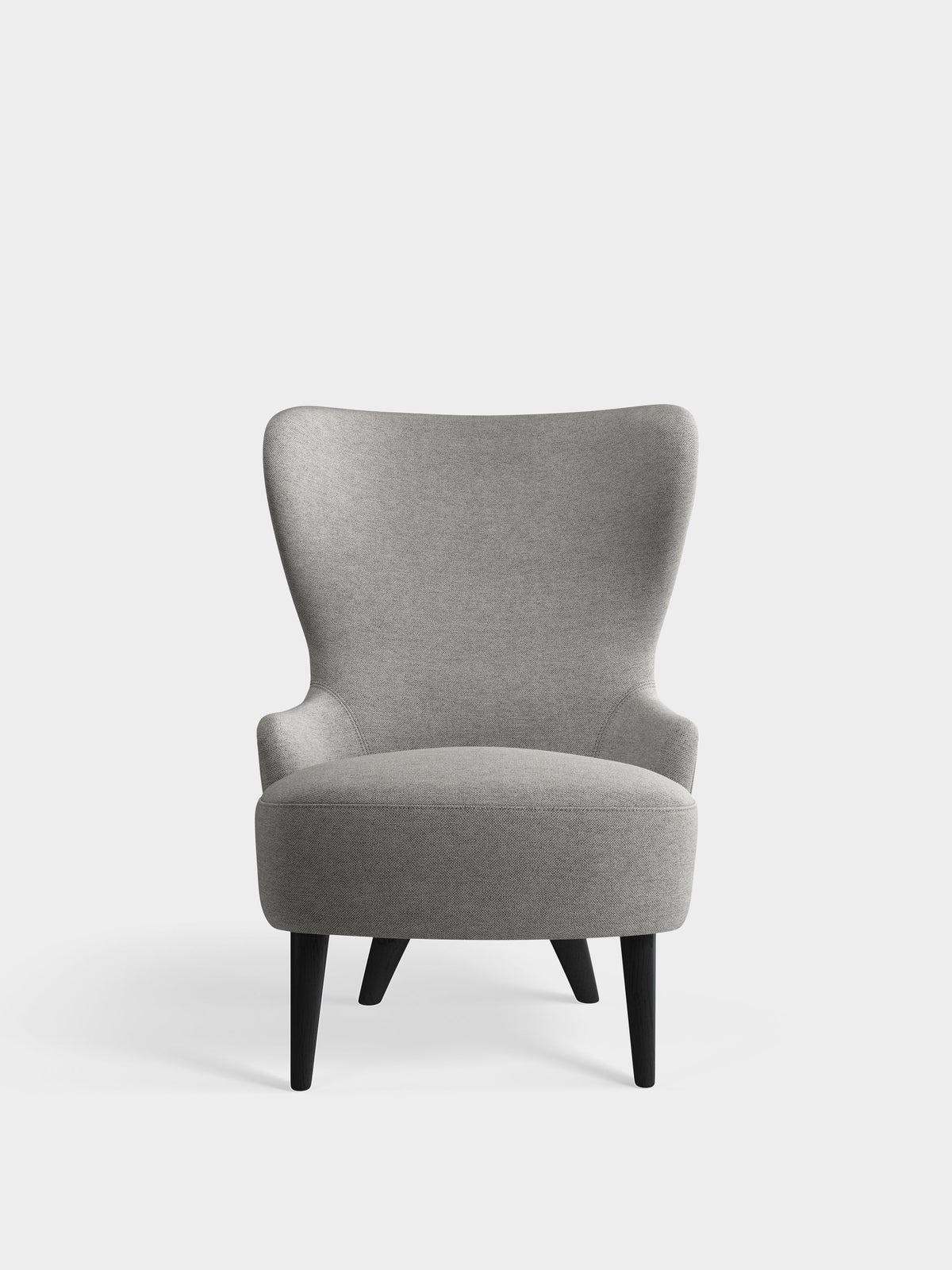 Wingback Micro Chair Light Grey Kvadrat Hallingdal 65