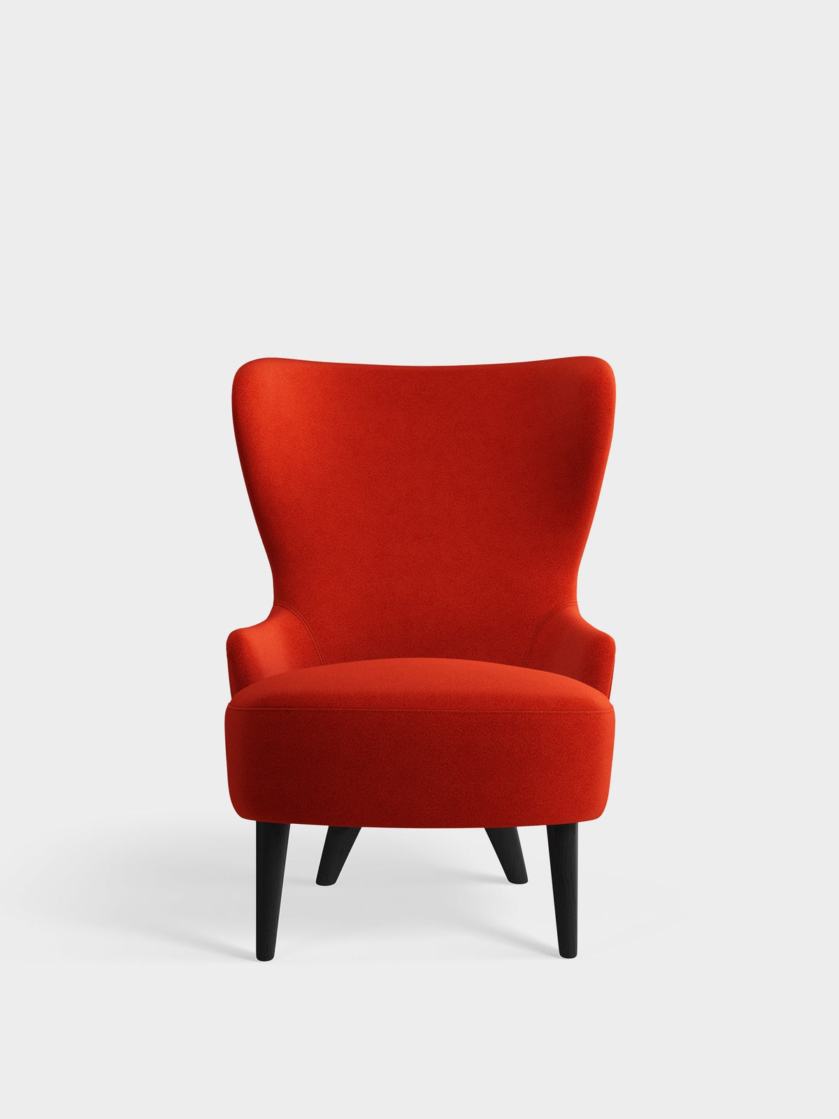Wingback Micro Chair Orange Kvadrat Hallingdal 65