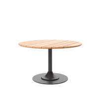 Umbra Aluminum Dining Table outdoor dining table by SKLD Studio, designed by Adam Johnston