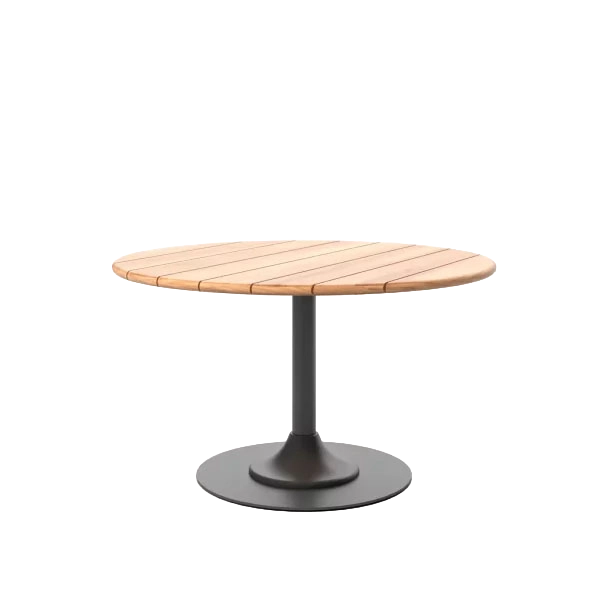 Umbra Aluminum Dining Table outdoor dining table by SKLD Studio, designed by Adam Johnston